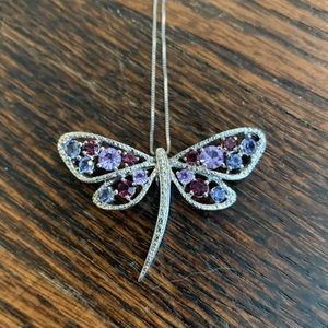 Sterling Silver Dragonfly Necklace